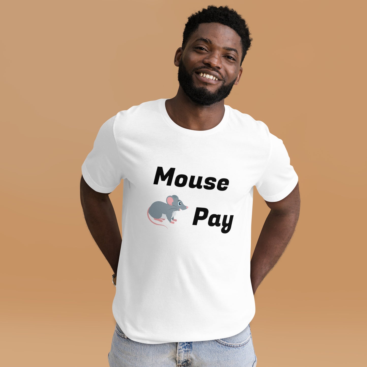 Mouse Pay Unisex t-shirt