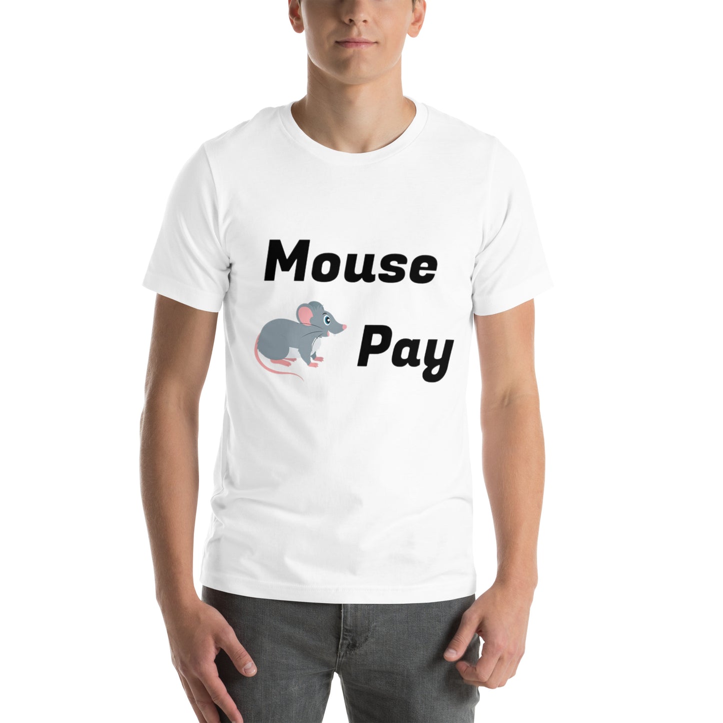 Mouse Pay Unisex t-shirt