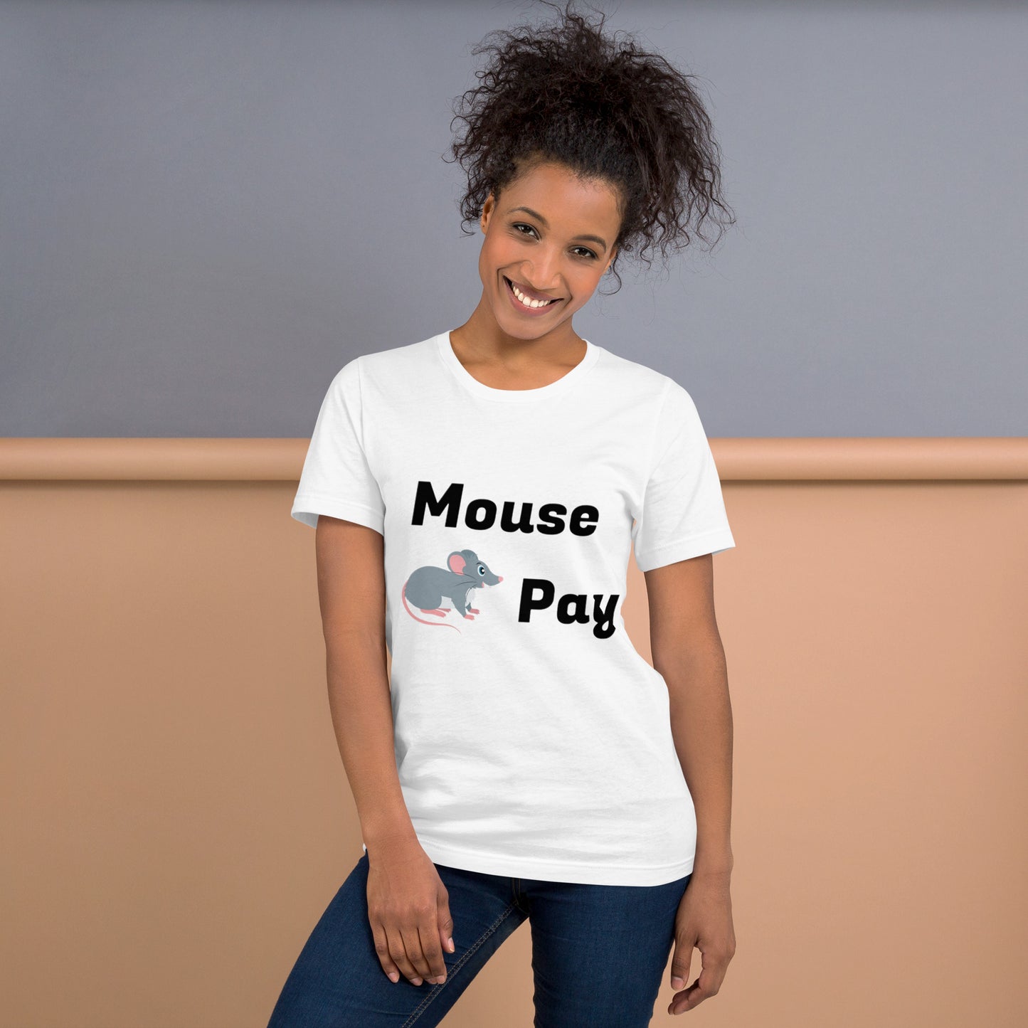 Mouse Pay Unisex t-shirt