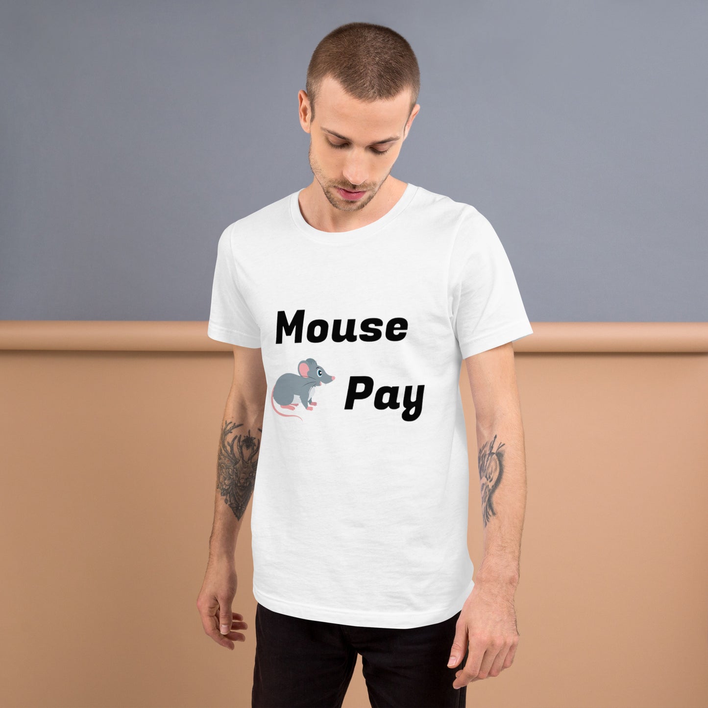 Mouse Pay Unisex t-shirt