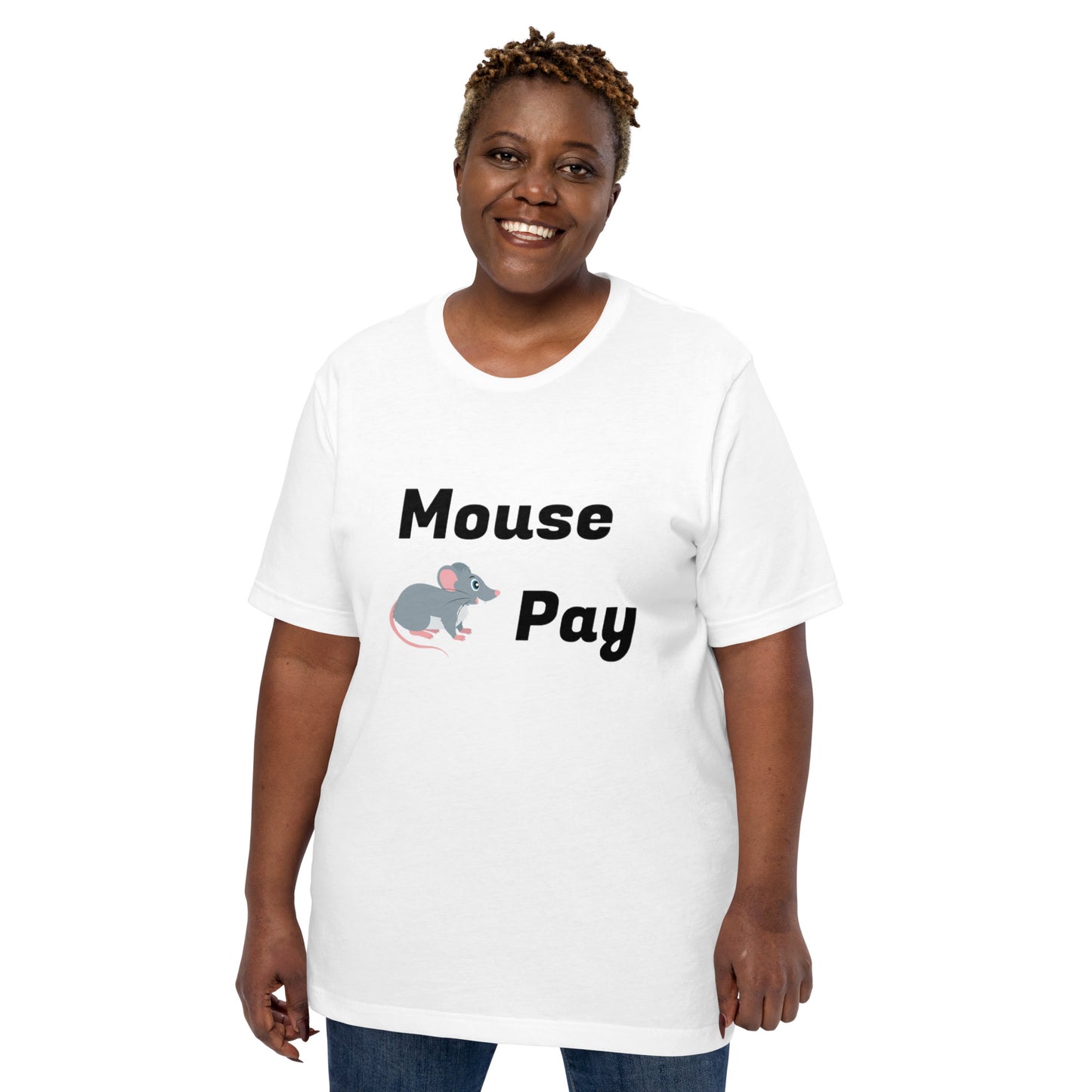 Mouse Pay Unisex t-shirt